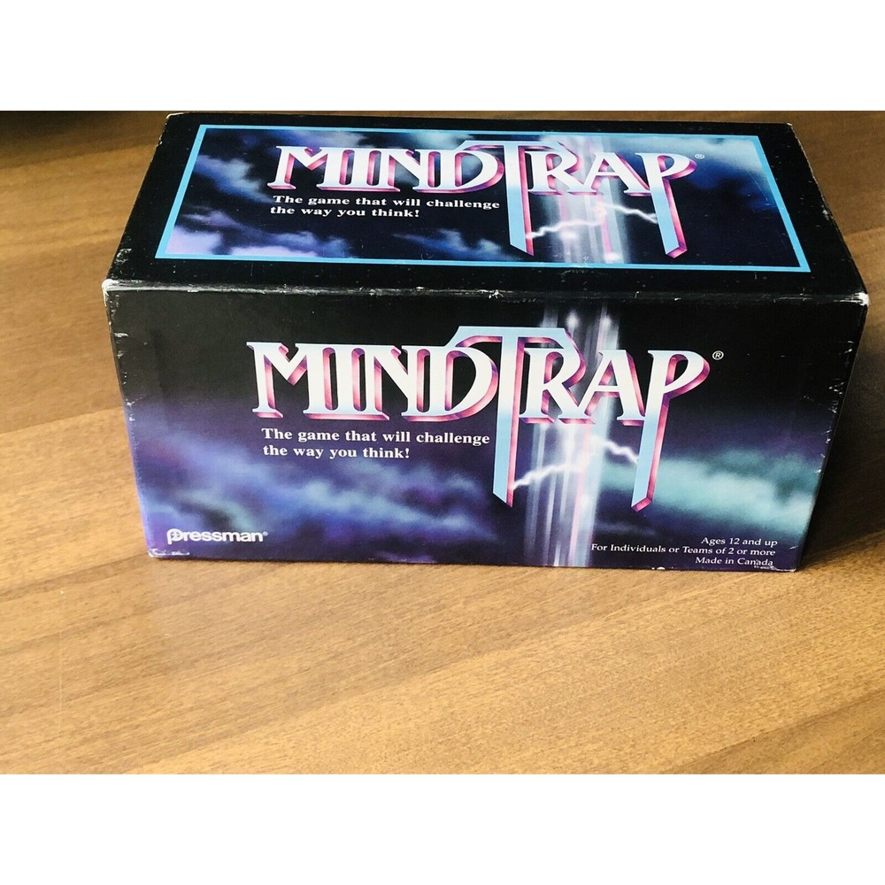 Mind Trap Game by Pressman 1996 Version Vintage‎ Excellent Condition!